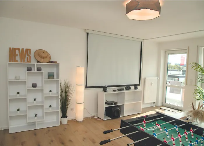 3 Schlafzimmer I Balkon I Tischkicker Fuer 5 Personen Nahe Uni & Center * Ulm