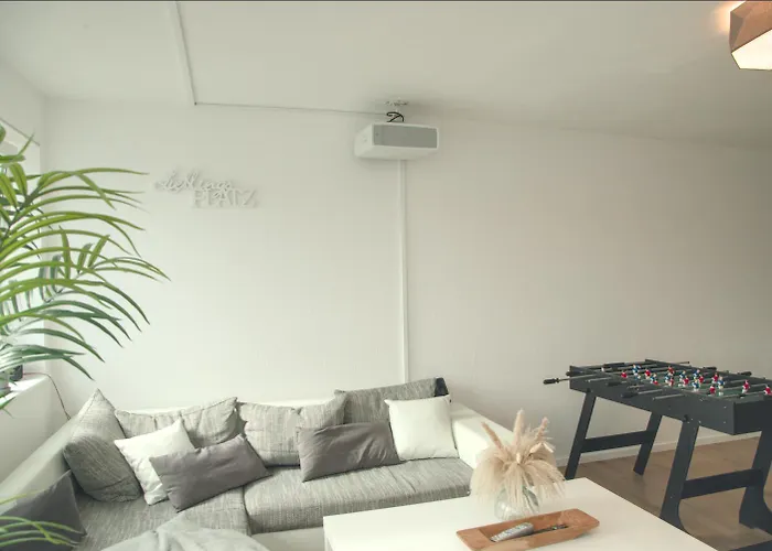 3 Schlafzimmer I Balkon I Tischkicker Fuer 5 Personen Nahe Uni & Center Appartement Ulm